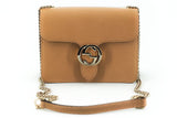 Elegante borsa a tracolla beige con snap GG