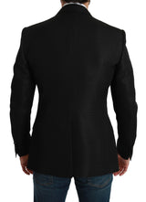 Black Slim Fit Jacket MARTINI Blazer