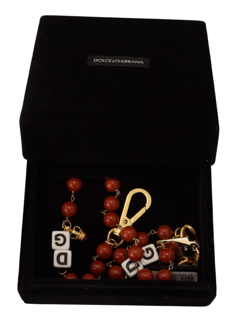 Elegante collana di dichiarazione multicolore