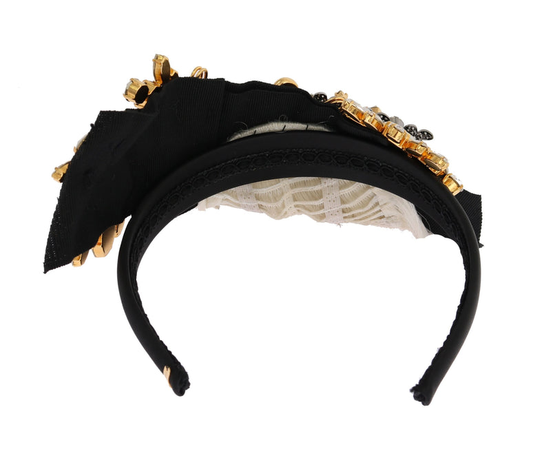 Elegante fascia di criminalità nera Diadem