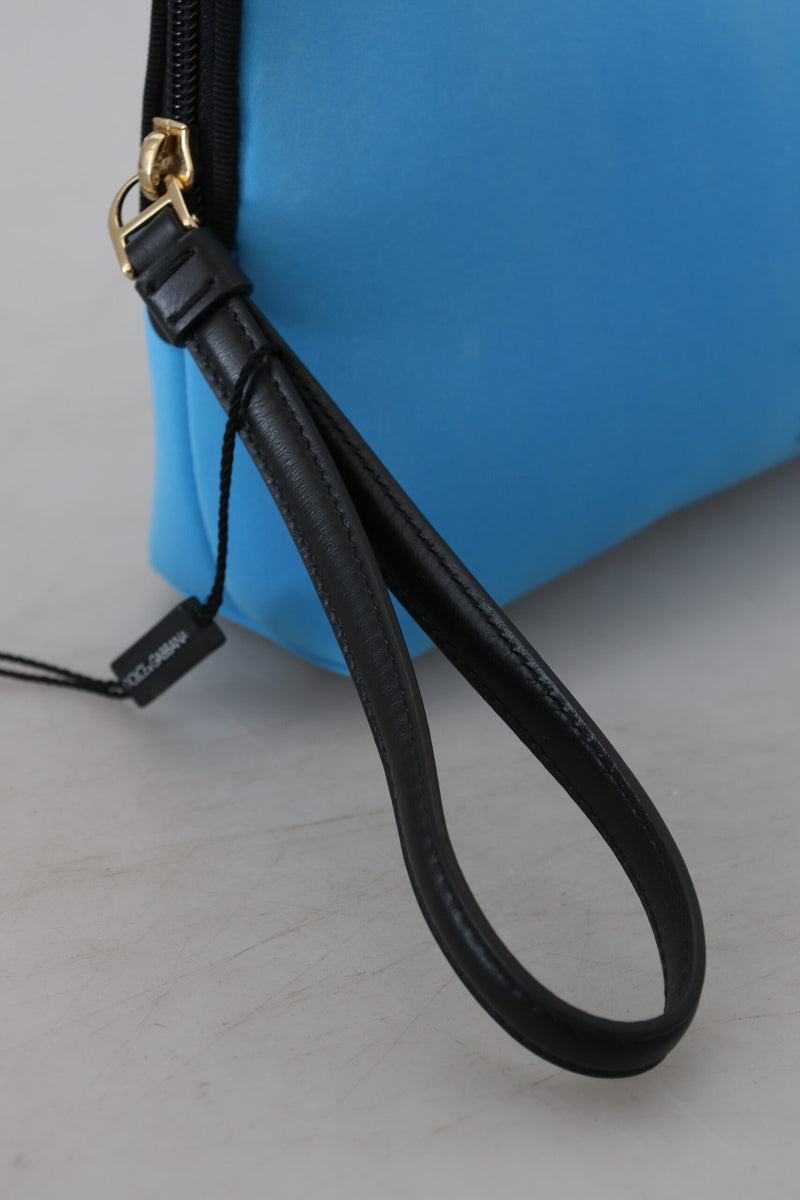 Sac élégant sac à poche en polyamide bleu