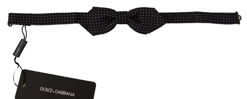 Εξαίρετη μεταξοτυπία polka dot bow tie