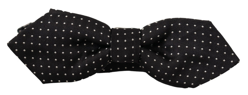 Εξαίρετη μεταξοτυπία polka dot bow tie