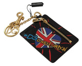 Elegante portafoglio di monete in pelle con keyring