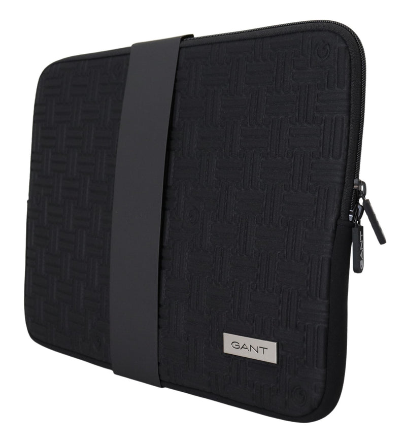 Elegante manica per laptop neoprene nera