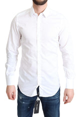 White Cotton Long Sleeves Formal Shirt