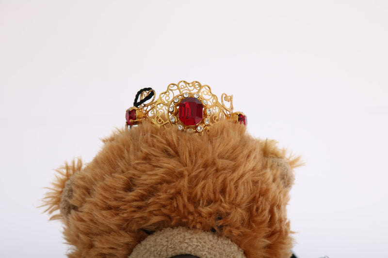 Band de cheveux de la couronne cristal en peluche