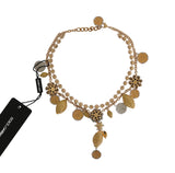 Elegante goldplatte Aussagekette