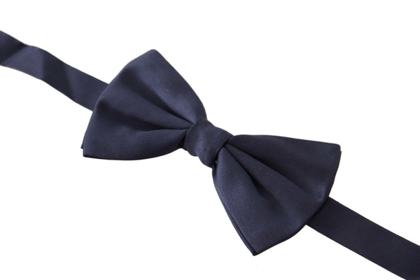 Elegant Sapphire Silk Bow à nœud papillon