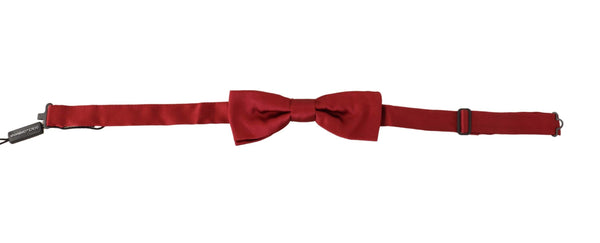 Elegante corbata de seda rojo de seda