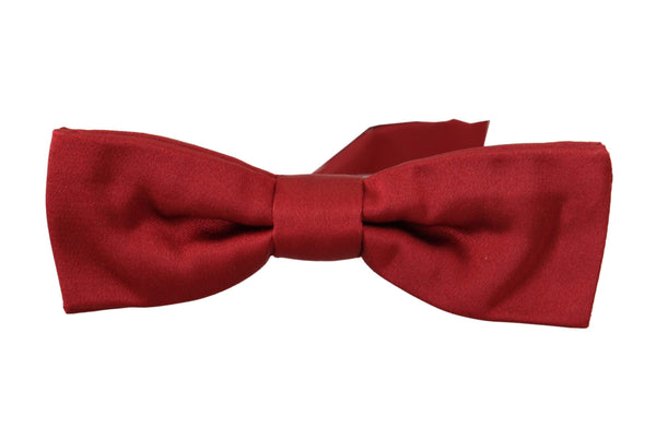 Elegant Silk Red Bow à nœud papillon