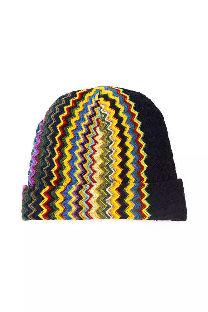 Geometric Fantasy Wool Blend Hat
