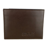 Elegant Dark Brown Leather Wallet for Men