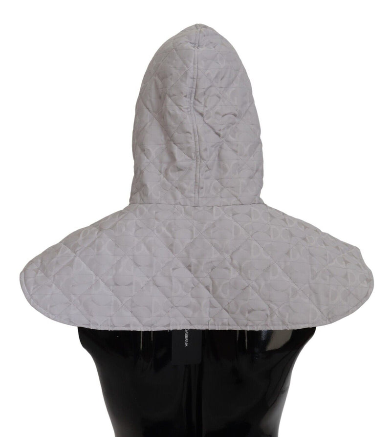 Elegante cappello da involucro intero in nylon bianco