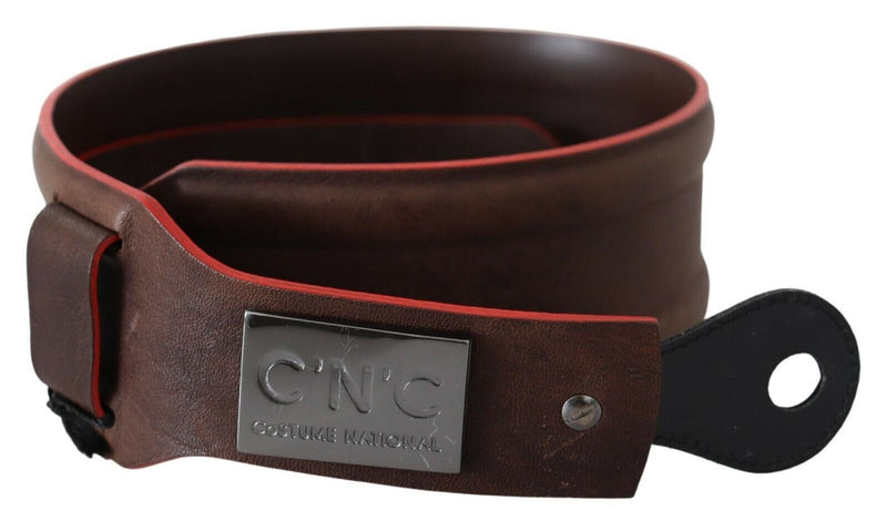 Dark Brown Genuine Leather Belt
