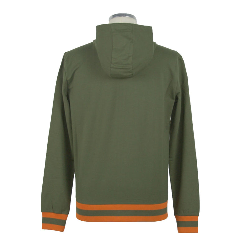 Iconic Hooded Zip Sweatshirt in Lively Green