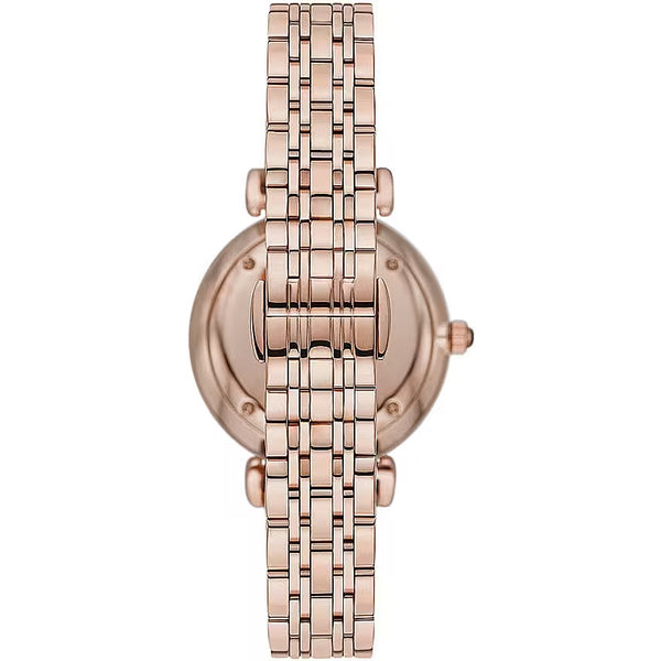 Elegante orologio da donna tono in oro rosa